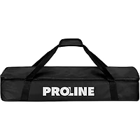 Proline SPS301 Lightweight Adjustable Speaker Stand With Carrying Bag Black