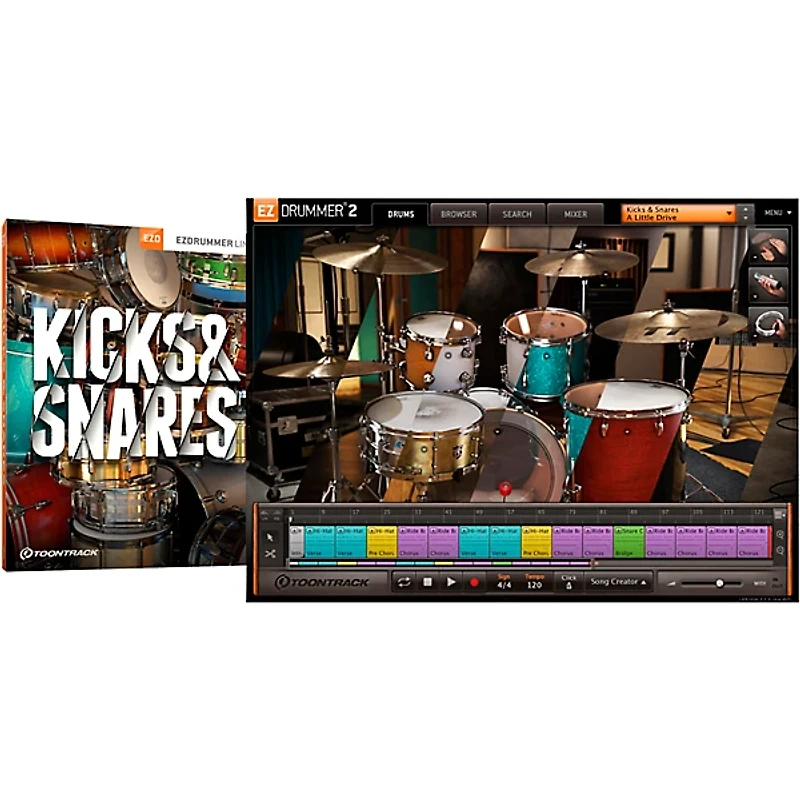 Toontrack Kicks & Snares EZX (Download)