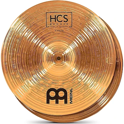 MEINL HCS Bronze Hi-Hat Cymbals