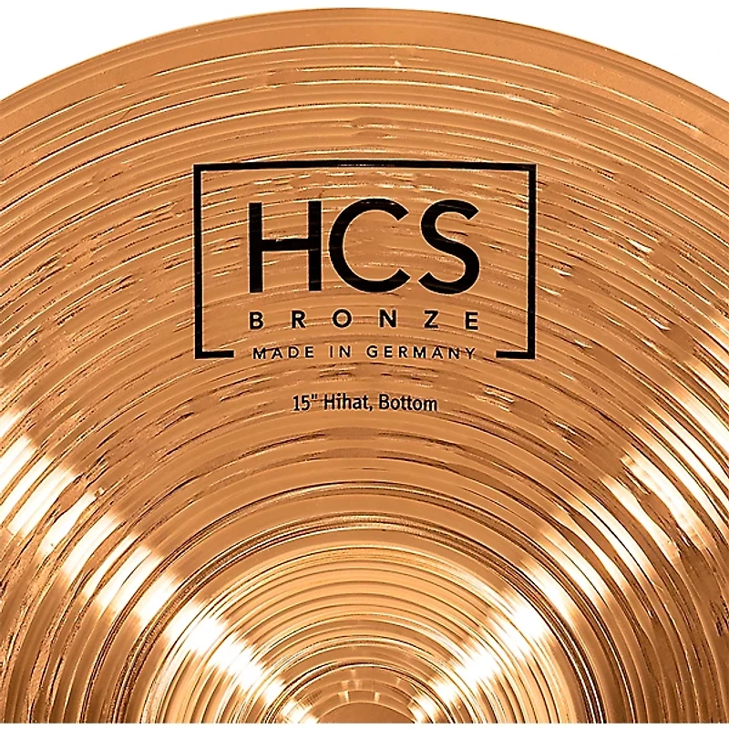 MEINL HCS Bronze Hi-Hat Cymbals