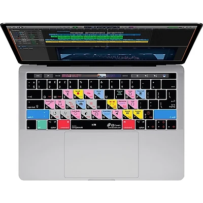 KB Covers GarageBand Keyboard Cover for MacBook Pro (Late 2016+) With Touch Bar