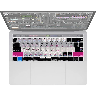 KB Covers TRAKTOR PRO Keyboard Cover for MacBook Pro (Late 2016+) With Touch Bar