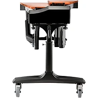 Majestic Concert Black Marimba, 5.0 Octave, Padauk Bar 5 Octave Concert Frame