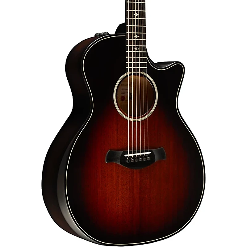 Taylor Builder's Edition 324ce Grand Auditorium Acoustic-Electric Guitar Tobacco Kona Burst
