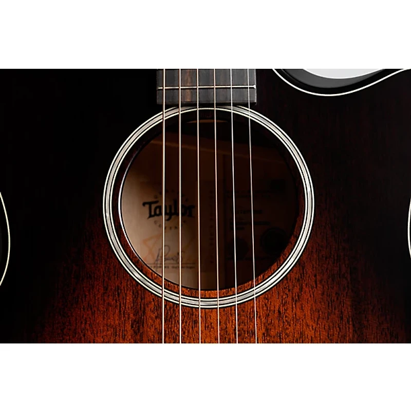 Taylor Builder's Edition 324ce Grand Auditorium Acoustic-Electric Guitar Tobacco Kona Burst