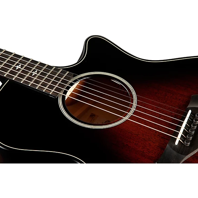 Taylor Builder's Edition 324ce Grand Auditorium Acoustic-Electric Guitar Tobacco Kona Burst