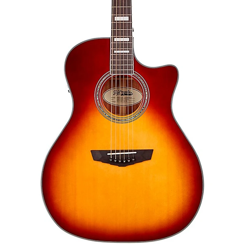 D'Angelico Premier Series Gramercy Single-Cutaway Grand Auditorium Acoustic-Electric Guitar
