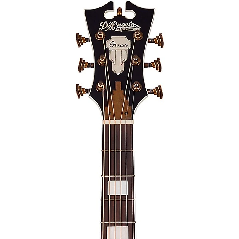 D'Angelico Premier Series Gramercy Single-Cutaway Grand Auditorium Acoustic-Electric Guitar