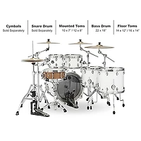 Mapex Saturn Studioease 5-Piece Shell Pack With 22" Bass Drum