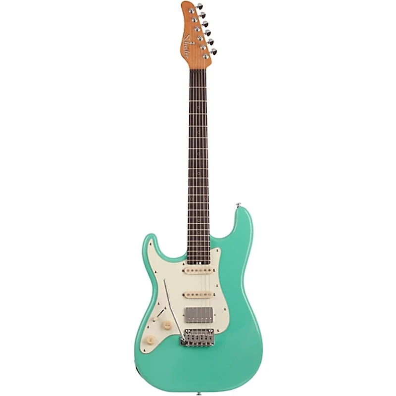 Schecter Guitar Research Nick Johnston Traditional Left-Handed 6-String Electric Guitar Atomic Green