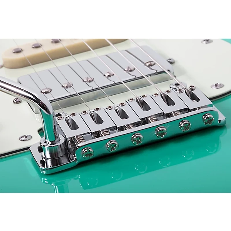 Schecter Guitar Research Nick Johnston Traditional Left-Handed 6-String Electric Guitar Atomic Green
