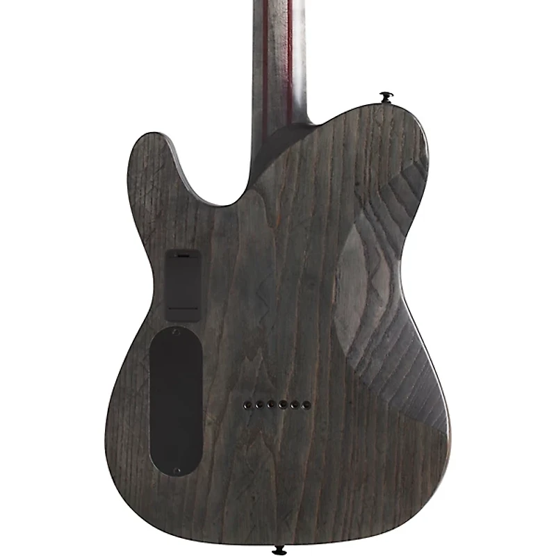 Schecter Guitar Research PT SLS Evil Twin Electric Guitar Satin Black