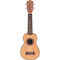 Lanikai Cedar Solid Top Soprano Ukulele Natural