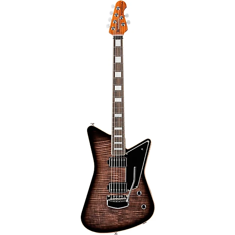 Ernie Ball Music Man Mariposa BFR Electric Guitar Trans Black