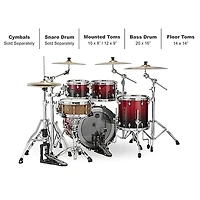 Mapex Saturn Fusion 4-Piece Shell Pack With 20" Bass Drum