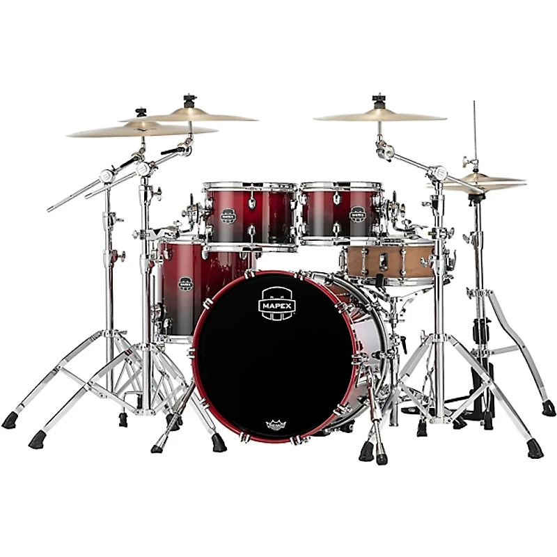 Mapex Saturn Fusion 4-Piece Shell Pack With 20" Bass Drum