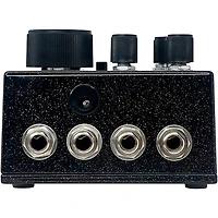 Death By Audio ROOMS Stereo Reverb Effects Pedal Black Sparkle