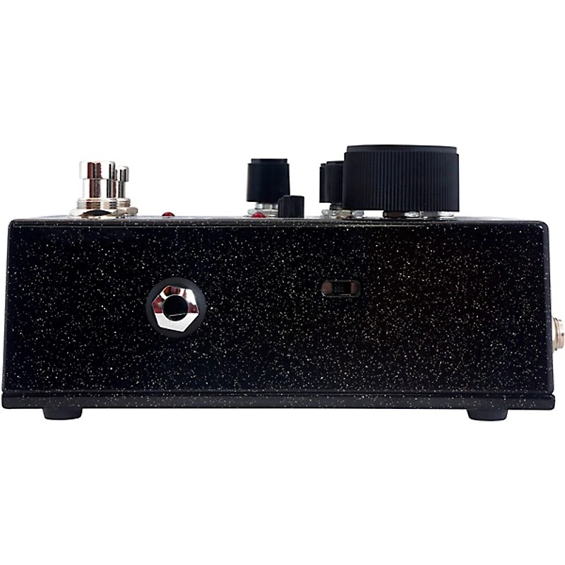 Death By Audio ROOMS Stereo Reverb Effects Pedal Black Sparkle