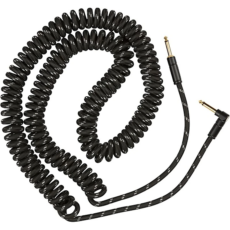Fender Deluxe Series Straight to Angled Coiled Cable