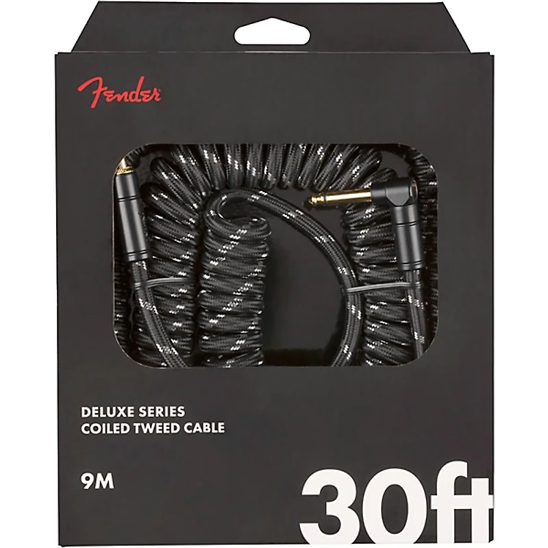 Fender Deluxe Series Straight to Angled Coiled Cable