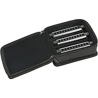 Fender Blues Deluxe Harmonicas (3-Pack with Case, Keys of C, G and A)