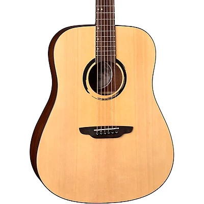 Luna WABI SABI Dreadnought Solid-Top Acoustic Guitar Satin Natural