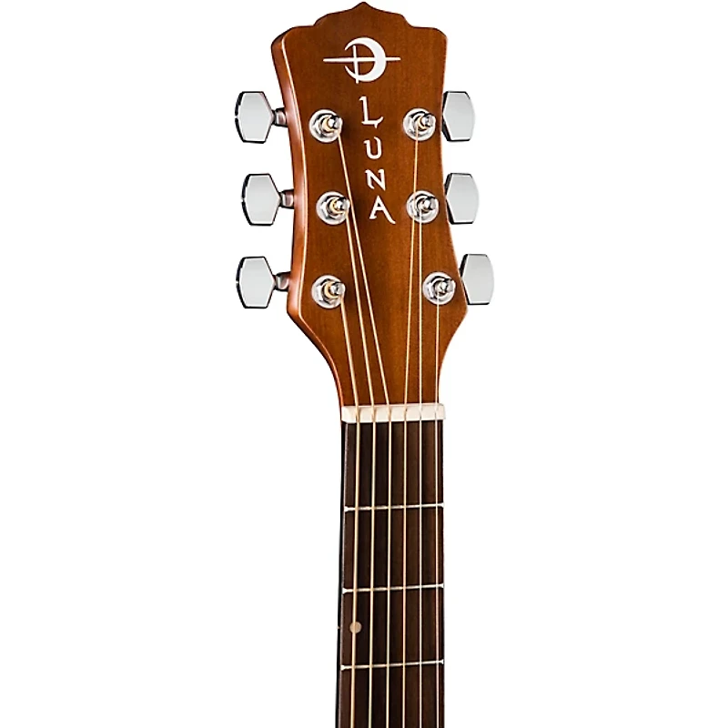 Luna WABI SABI Dreadnought Solid-Top Acoustic Guitar Satin Natural