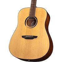 Luna WABI SABI Dreadnought Solid-Top Acoustic Guitar Satin Natural
