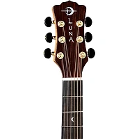 Luna Vista Wolf Tropical Wood Left-Handed Acoustic-Electric Guitar Gloss Natural