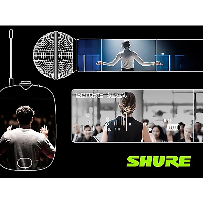 Shure SBC10-903-US Single Battery Charger for SB903 Battery