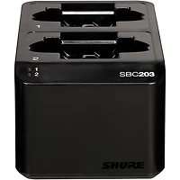 Shure SBC203-US Dual Docking Station for SLX-D Transmitters and SB903 Battery