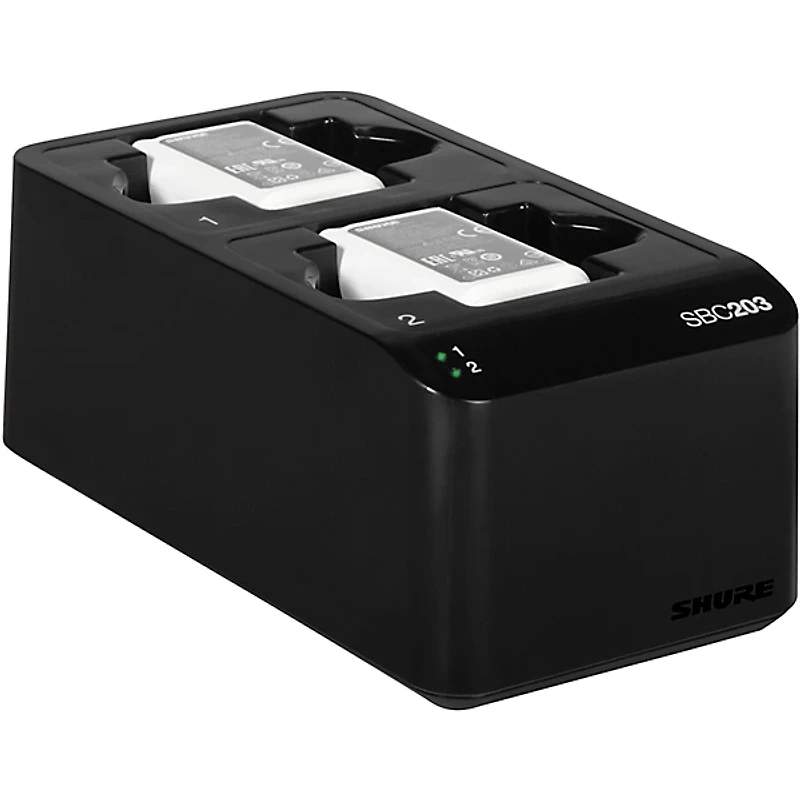 Shure SBC203-US Dual Docking Station for SLX-D Transmitters and SB903 Battery