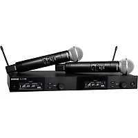 Shure SLXD24D/SM58 Dual-Channel Wireless Vocal Microphone System With SM58 Band H55
