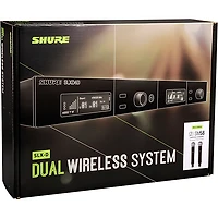 Shure SLXD24D/SM58 Dual-Channel Wireless Vocal Microphone System With SM58 Band H55