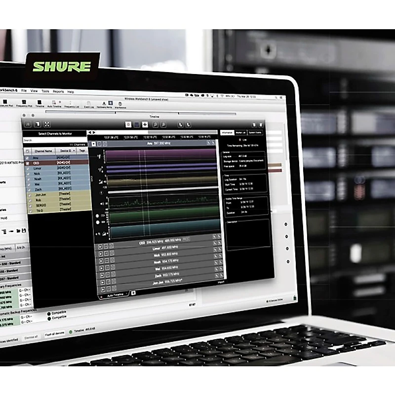 Shure SLXD24D/SM58 Dual-Channel Wireless Vocal Microphone System With SM58 Band H55