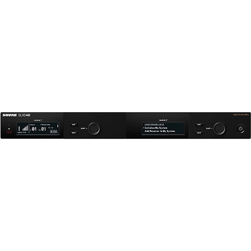 Shure SLXD24D/SM58 Dual-Channel Wireless Vocal Microphone System With SM58