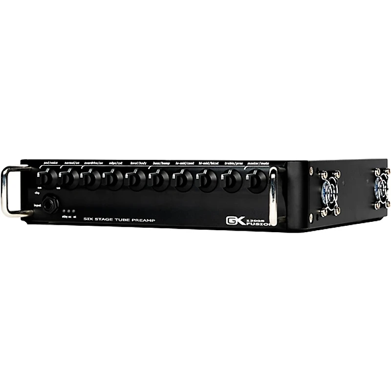 Gallien-Krueger Fusion 1200S 1,200W Tube-Hybrid Bass Amp Head Black