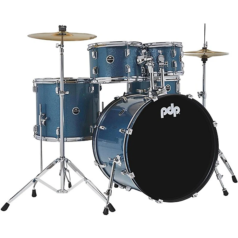 PDP by DW Encore Complete 5-Piece Drum Set With Hardware & Cymbals