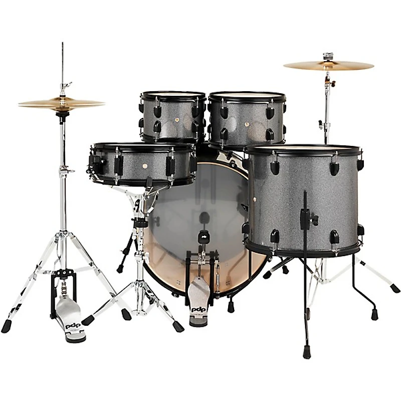 PDP by DW Encore Complete 5-Piece Drum Set With Hardware & Cymbals -