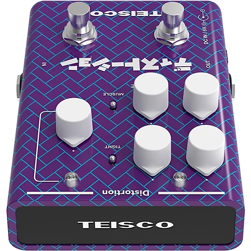 Teisco Distortion Guitar Effects Pedal