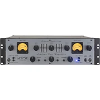 Ashdown ABM600 Dual VU Meter 600W Tube Hybrid Bass Amp Head Gray and Black