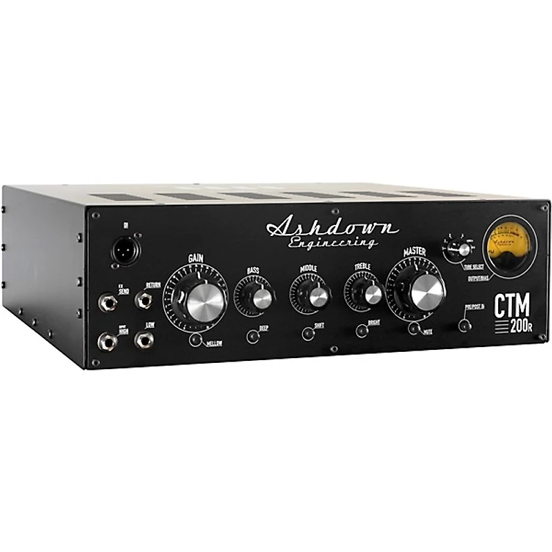 Ashdown CTM200 200W Rackmount Bass Amp Head Black