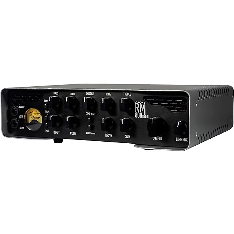 Ashdown Rootmaster RM-800 EVO II 800W Bass Amp Head Gray and Black
