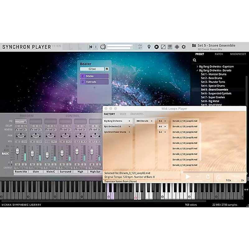 Vienna Symphonic Library BBO: Dorado - Percussion Ensembles (Download)