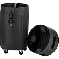 SKB Mid-sized Universal Conga Case with Casters Black 17x32.25