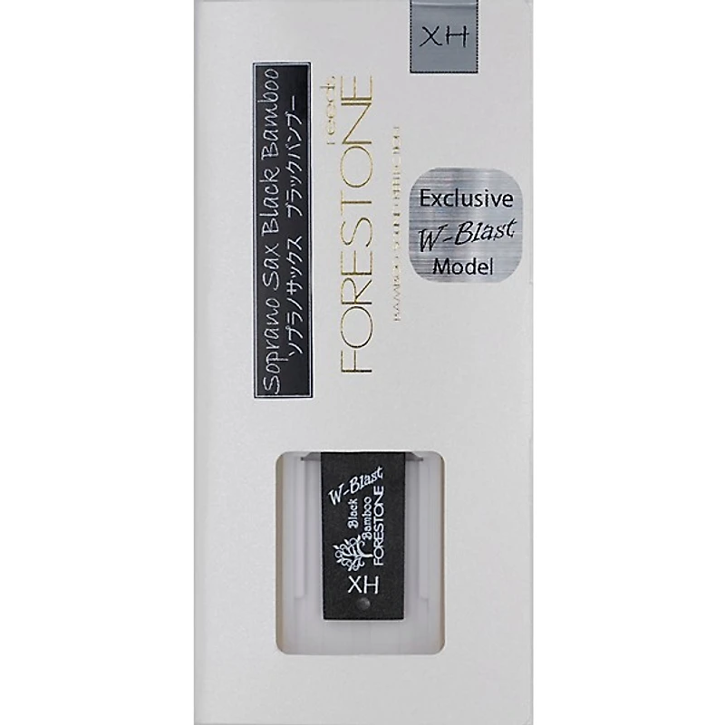 Forestone Black Bamboo Soprano Saxophone Reed with Double Blast