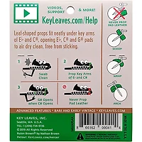 Key Leaves Key Props for Alto, Tenor & Baritone Sax