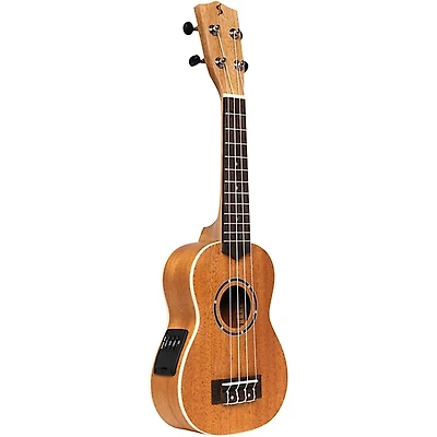 Stagg US-30 E Soprano Acoustic-Electric Ukulele Natural