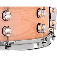 Pearl Music City Custom Solid Shell Snare Maple in Hand-Rubbed Natural Finish