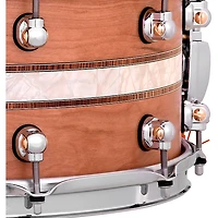 Pearl Music City Custom Solid Shell Snare Cherry with Kingwood Royal Inlay 14 x 6.5 in.